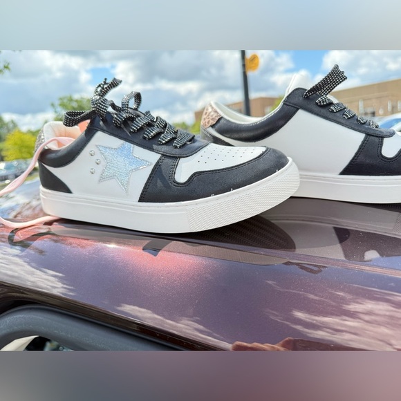 Corkys Constellation Sneaker, Black Leopard - Picture 2 of 9